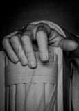 Vertical Lincoln's Right Hand black and white Photos