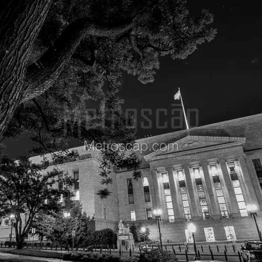 The Rayburn House Office Building -- Washington DC Black and White Photos