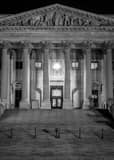 Vertical The Senate Side of the US Capitol Building black and white Photos