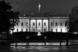 Horizontal The White House black and white Photos