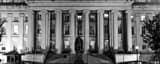 Panoramic The US Treasury Department Building black and white Photos