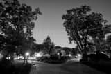 Horizontal A Walking Path around the US Capitol Building black and white Photos
