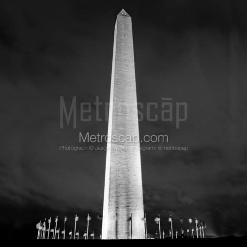 The Washington Monument -- Washington DC Black and White Photos