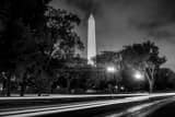 Horizontal The Washington Monument from Independence Avenue black and white Photos