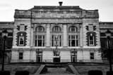 Horizontal The Baltimore and Ohio Railroad Building black and white Pictures