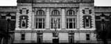 Panoramic The Baltimore and Ohio Railroad Building black and white Pictures