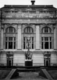 Vertical The Baltimore and Ohio Railroad Building black and white Pictures