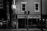 Horizontal The Bridge Tavern Grill at Night Photography