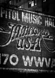Vertical Capitol Music Hall Jamboree Mural black and white Pictures