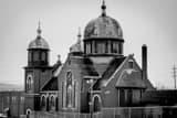 Horizontal The Holy Trinity Ukrainian Church black and white Photos