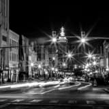 Square Home Savings Bank on Federal Plaza black and white Photos