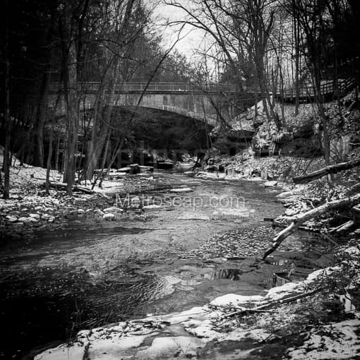 Mill Creek -- Youngstown Black and White Photos