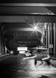 Vertical The Youngstown Spring Commons Bridge black and white Photos