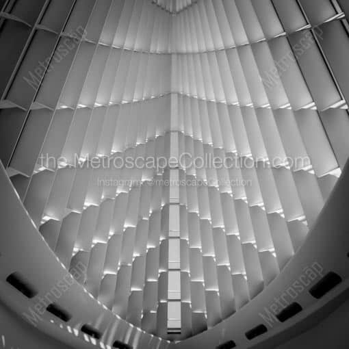 The Atrium of the Milwaukee Art Museum -- Milwaukee Black and White Wall Art