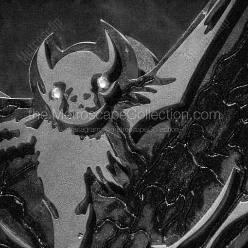 The Bat Bar Sign on Sixth -- Austin Black and White Wall Art