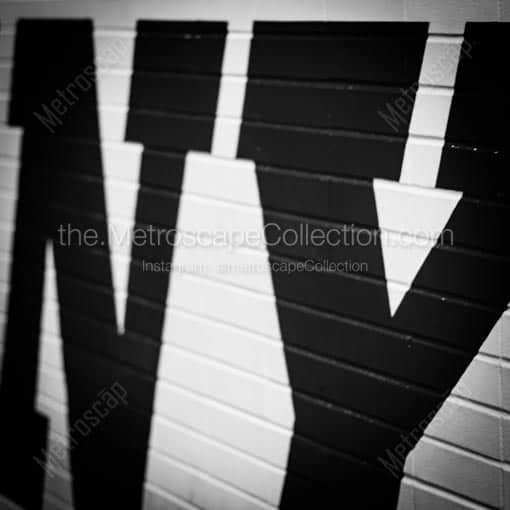 A Big NY in Times Square -- New York City Black and White Wall Art