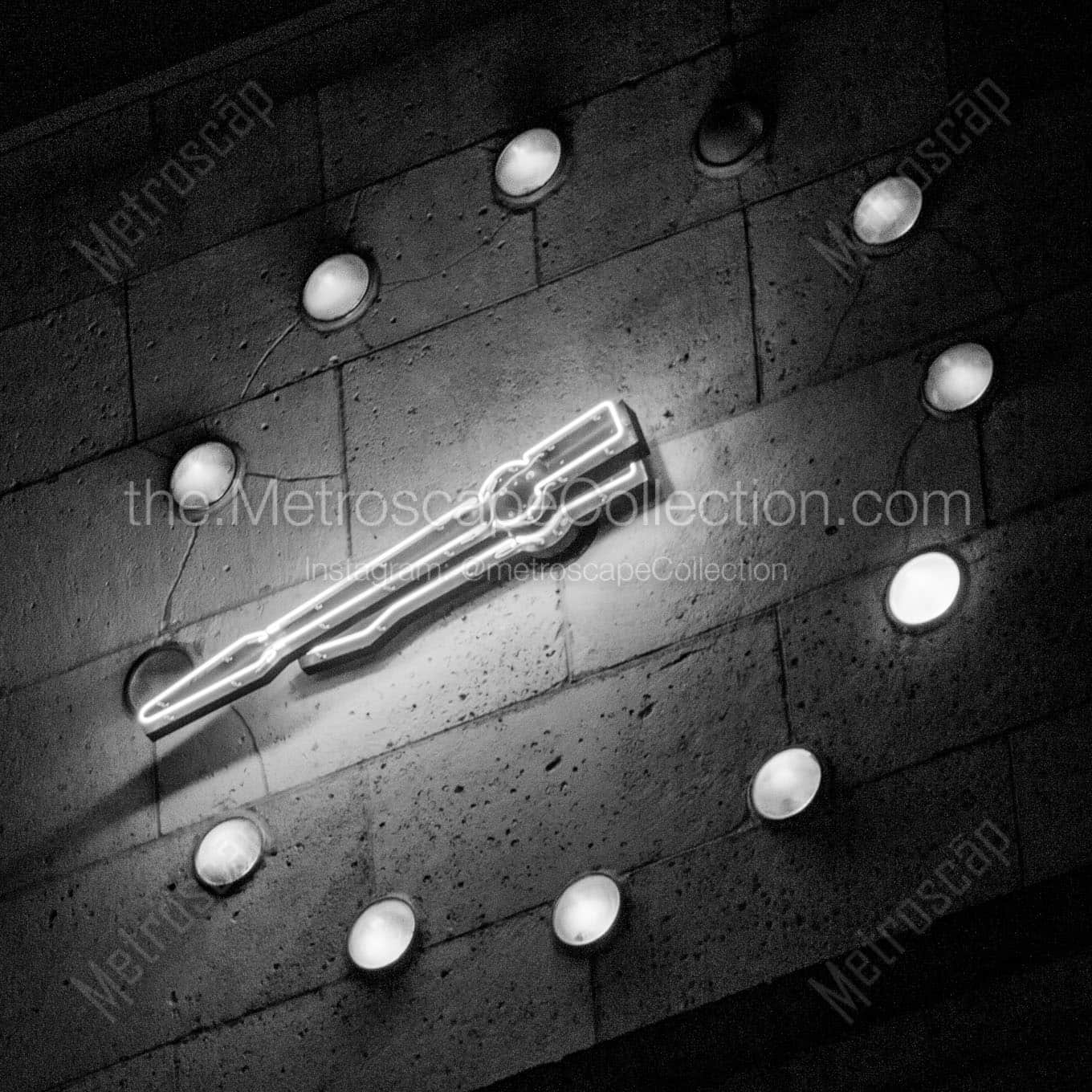 The Clock Face on Houston City Hall Wall Art square crop