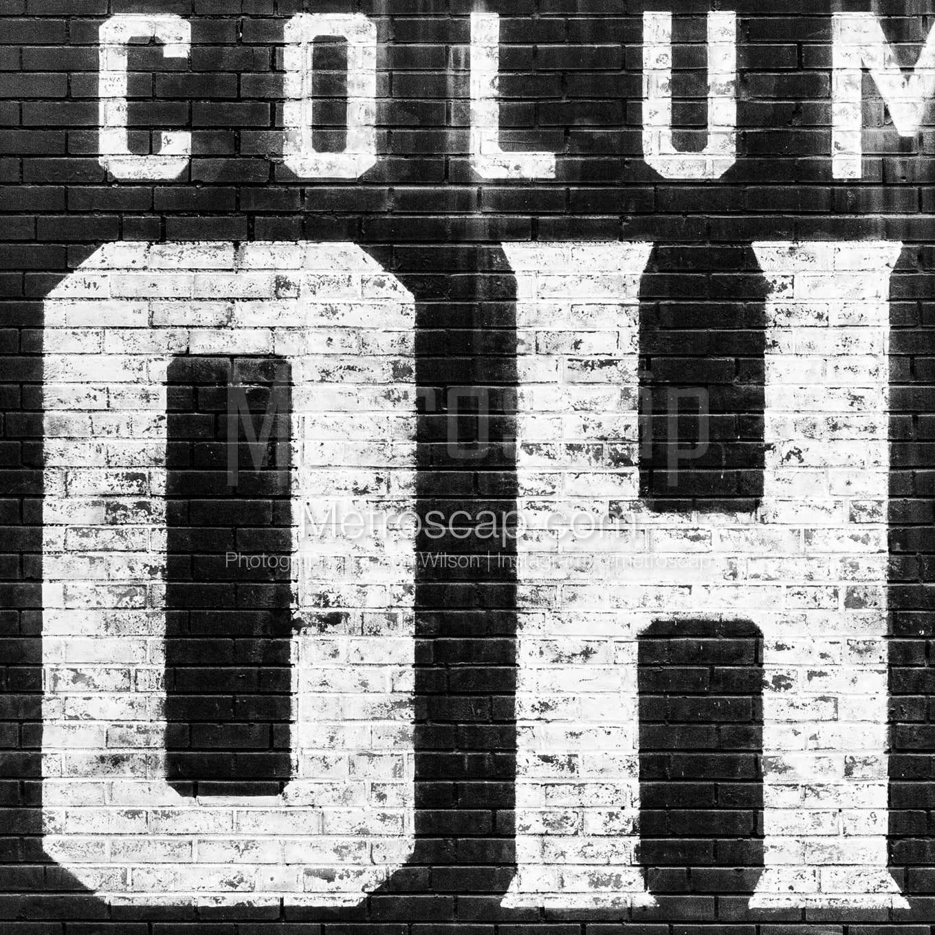 Columbus OH Wall Art square crop
