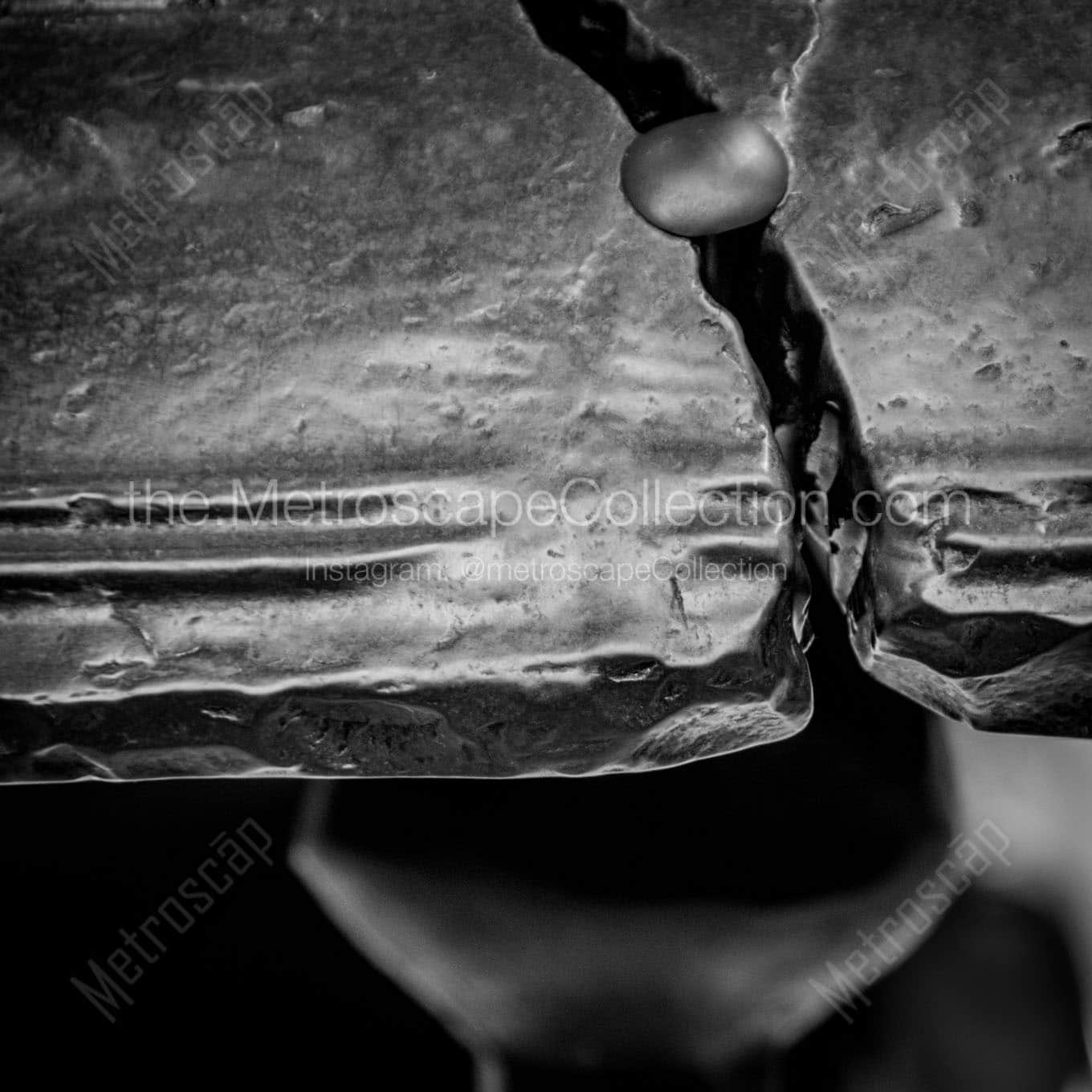 The Crack in the Liberty Bell Wall Art square crop