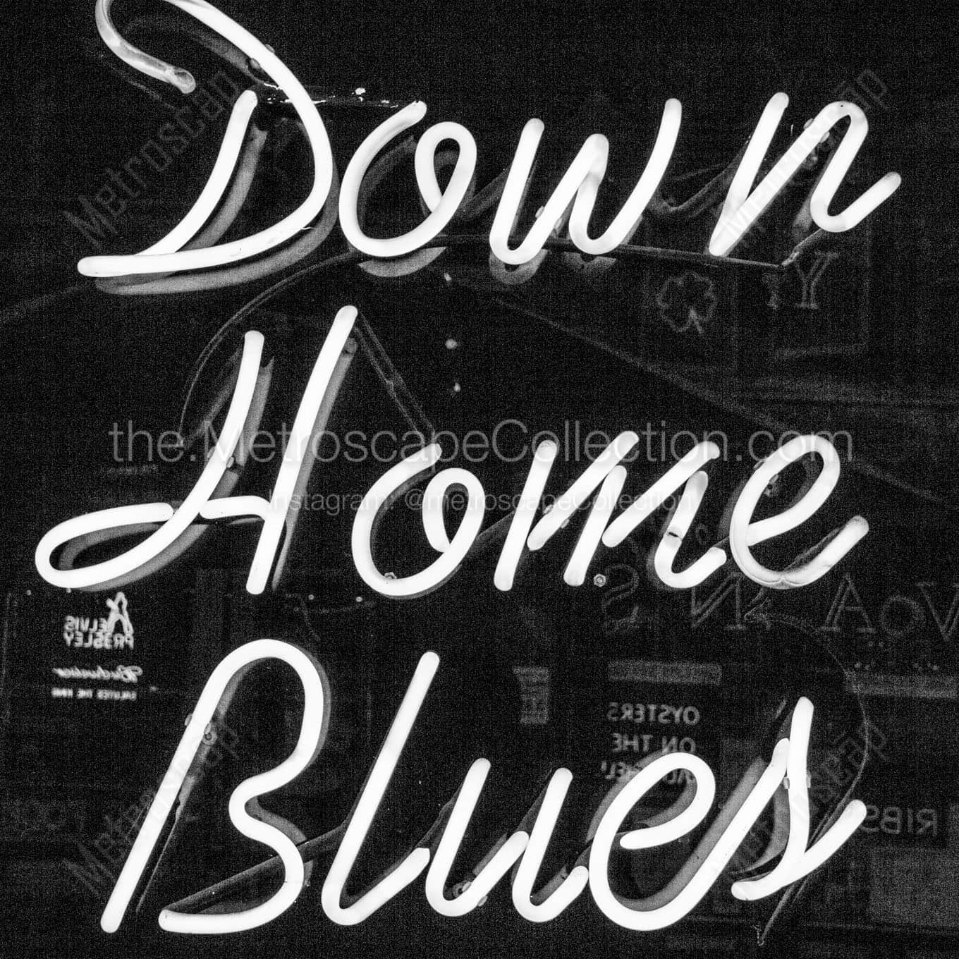 Down Home Blues in Memphis Wall Art square crop