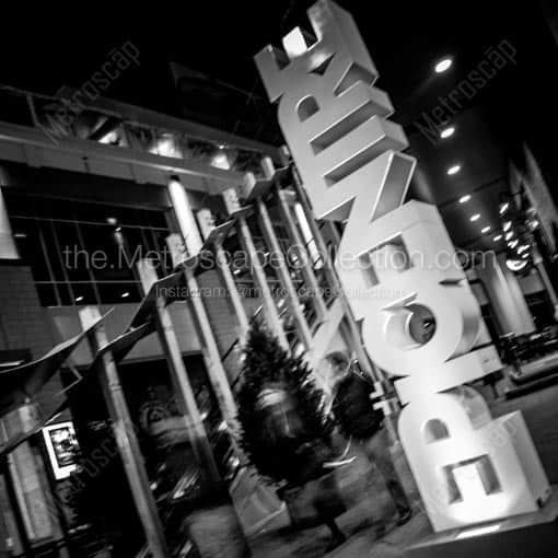 The Epicenter in Downtown Charlotte -- Charlotte Black and White Wall Art