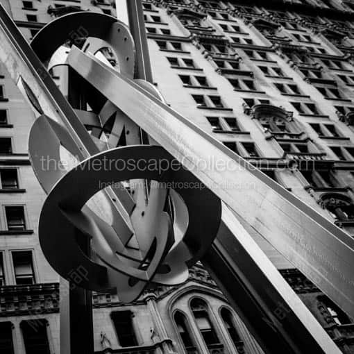 The Joie de Vivre in Zuccotti Park -- New York City Black and White Wall Art
