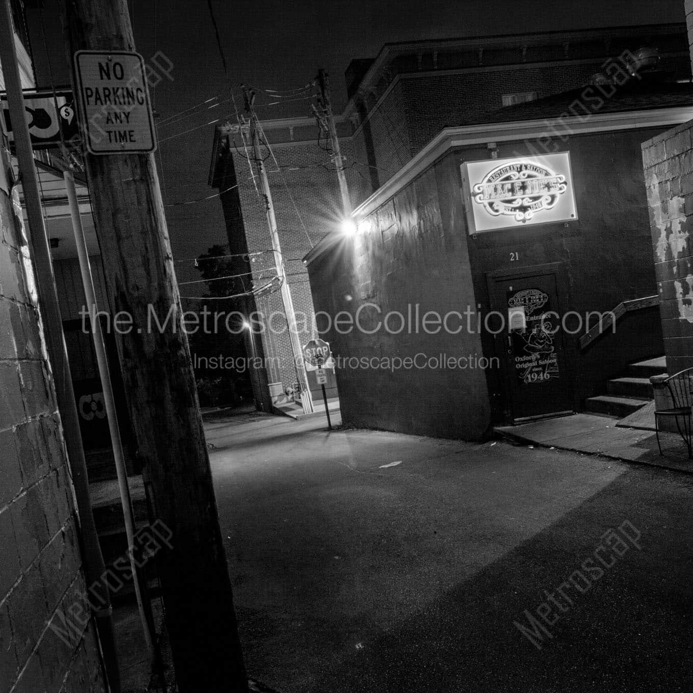 Mac and Joe's Saloon Wall Art square crop