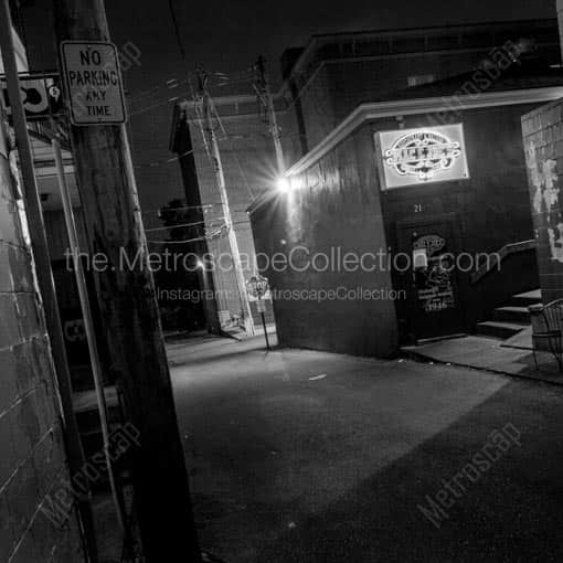 Mac and Joe's Saloon -- Oxford Black and White Wall Art