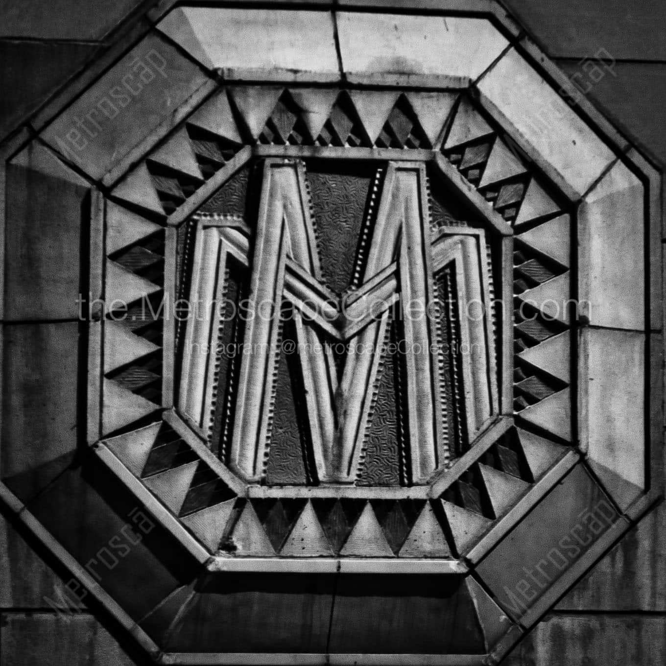 The Merchandise Mart Building Wall Art square crop