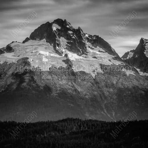 Mt. Murchison near Squamish BC -- Vancouver Black and White Wall Art