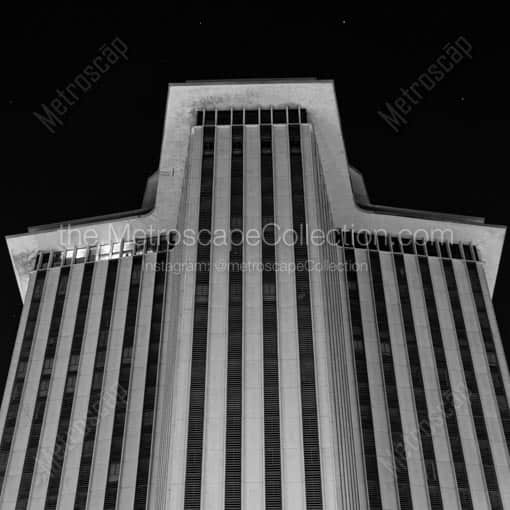 The New Orleans World Trade Center Building -- New Orleans Black and White Wall Art