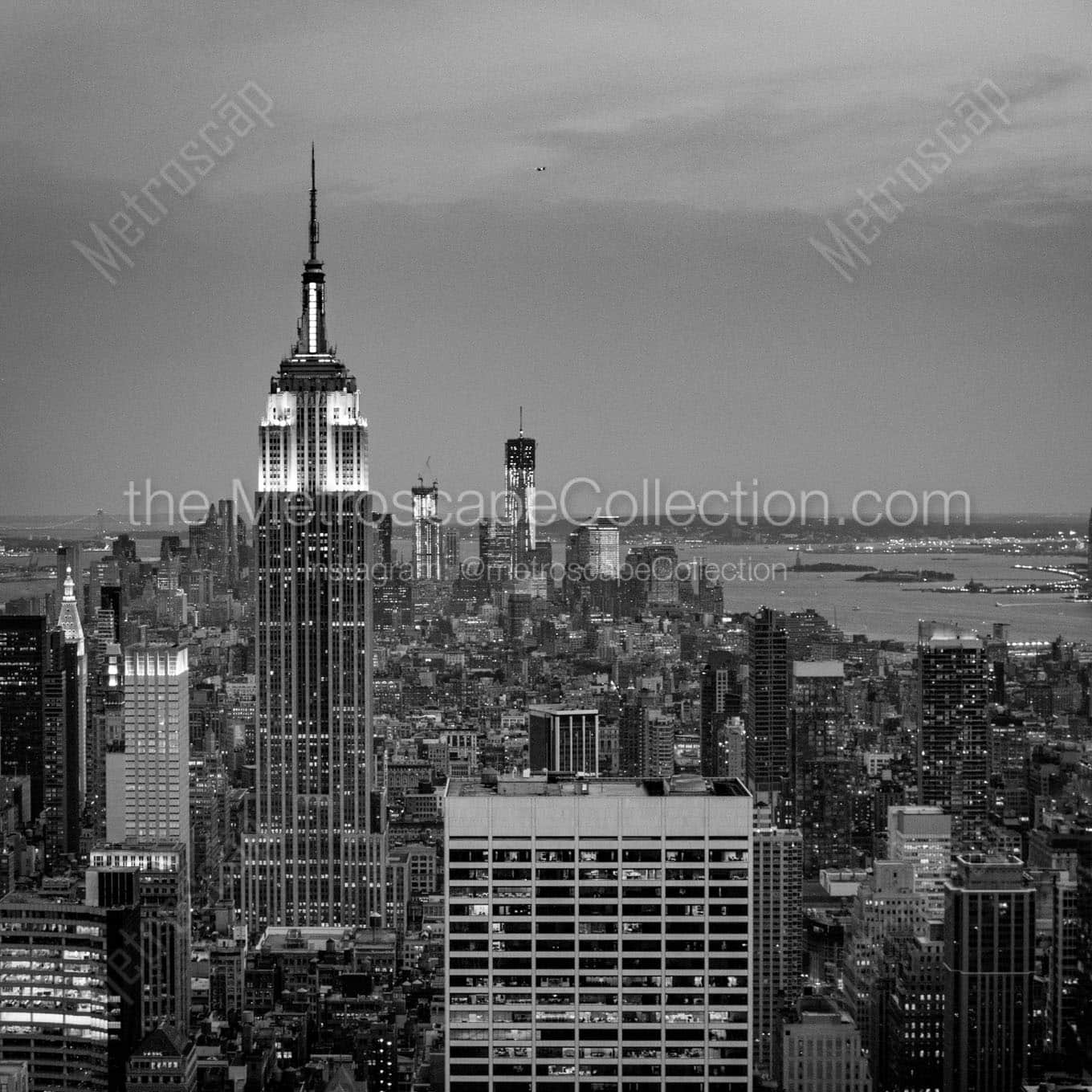 The New York Skyline From Midtown Wall Art square crop
