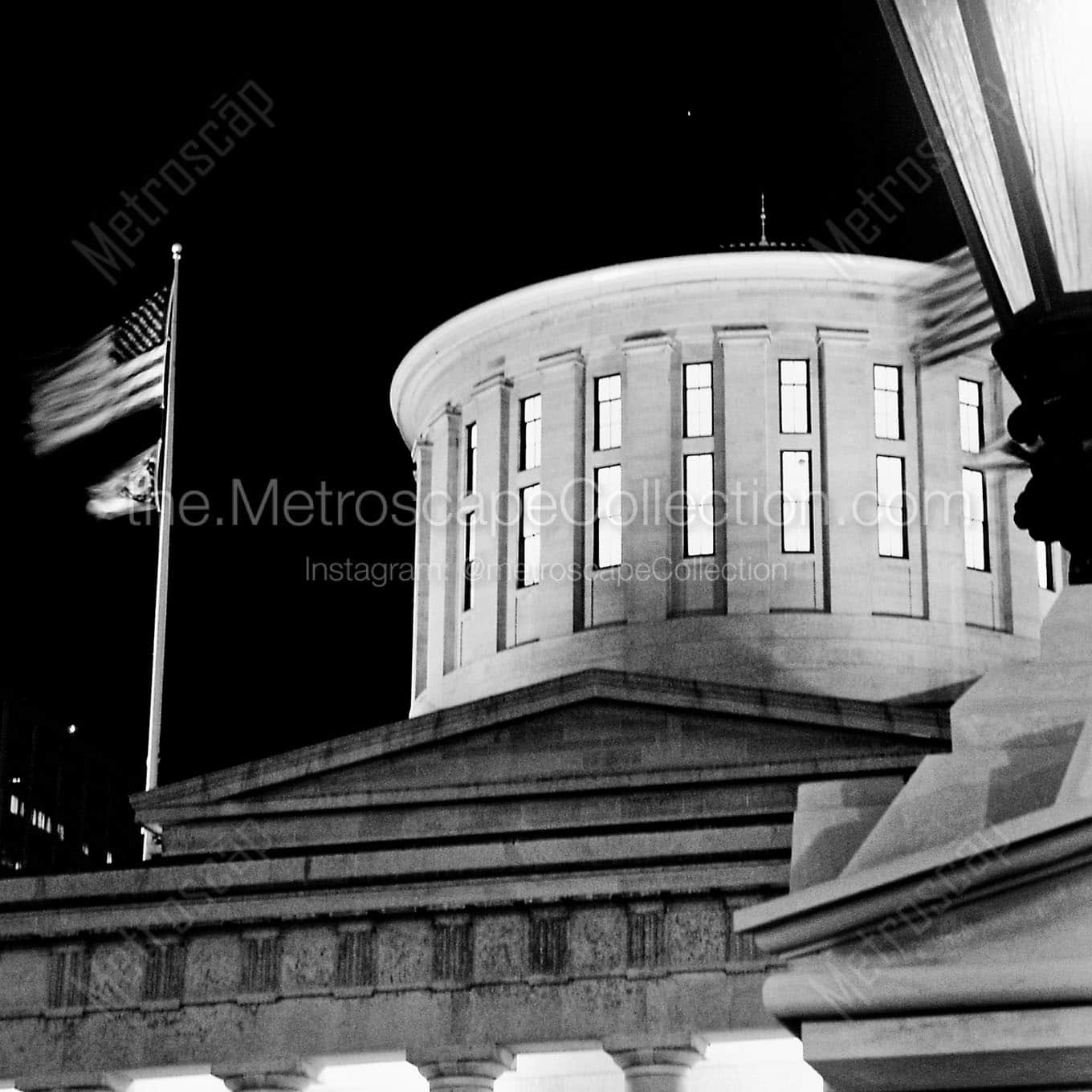 The Ohio Statehouse Rotunda Wall Art square crop