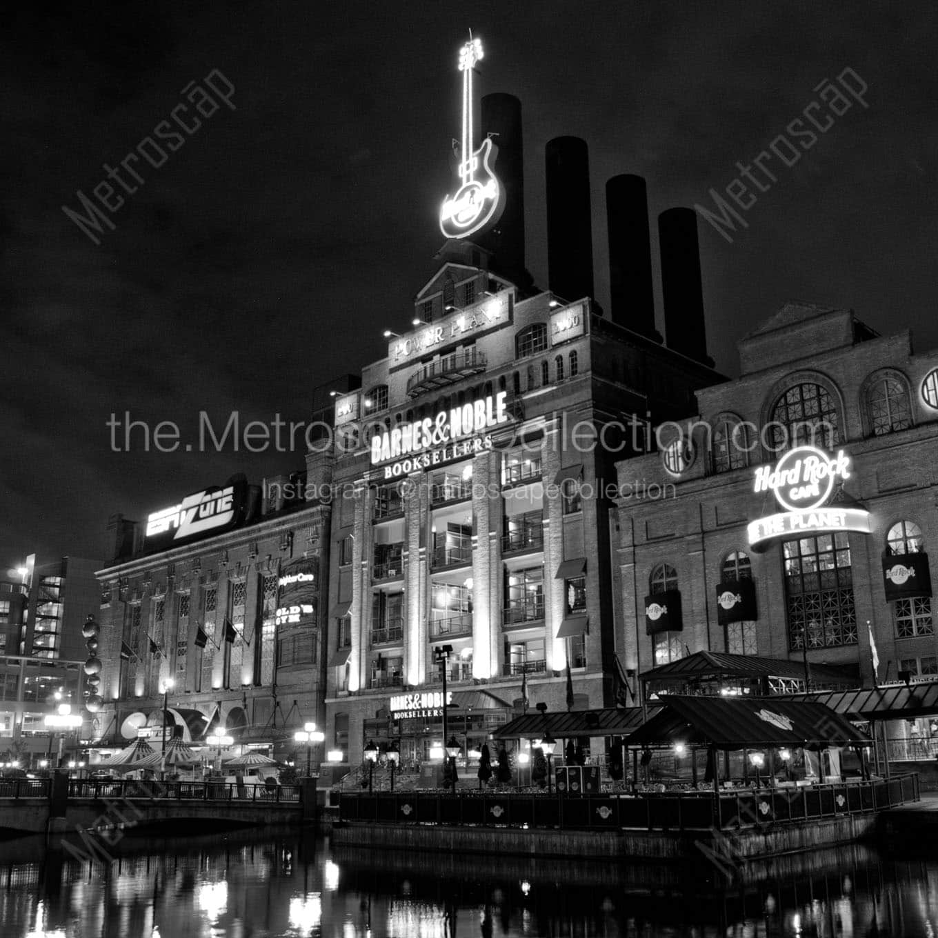 The Old Baltimore Power Plant Wall Art square crop