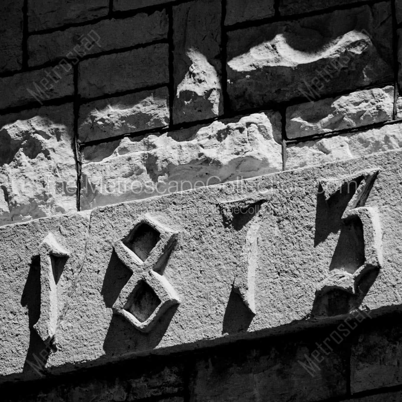 The Old North Point Water Tower Wall Art square crop