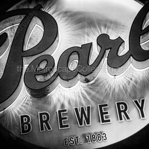 The Pearl Brewery -- San Antonio Black and White Wall Art