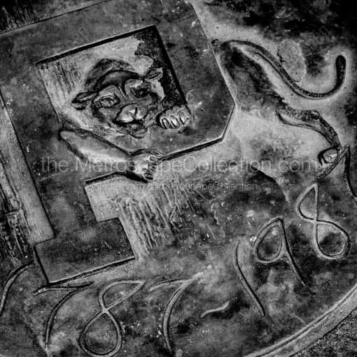 Pitt Panthers 1787-1987 Seal -- Pittsburgh Black and White Wall Art