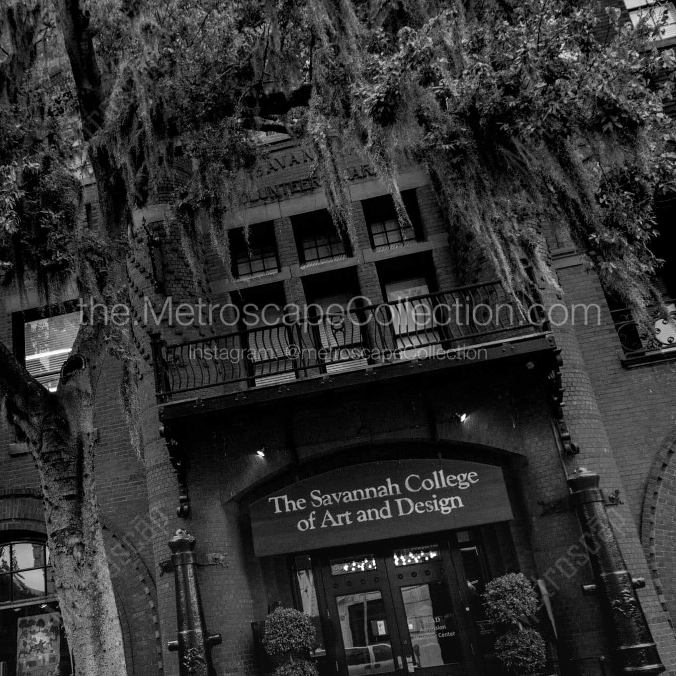 The Savannah College of Art and Design Wall Art square crop