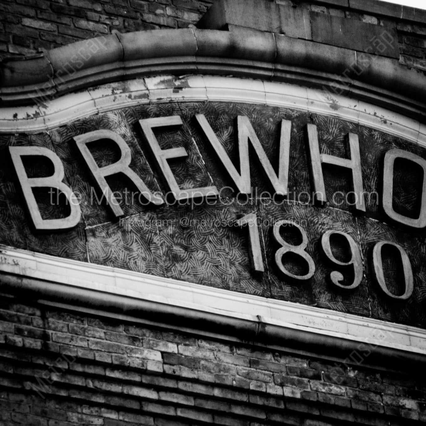 Schlitz Brewhouse A Wall Art square crop