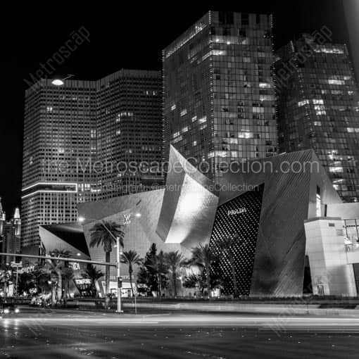 The Shops at Crystal Palace at Aria -- Las Vegas Black and White Wall Art