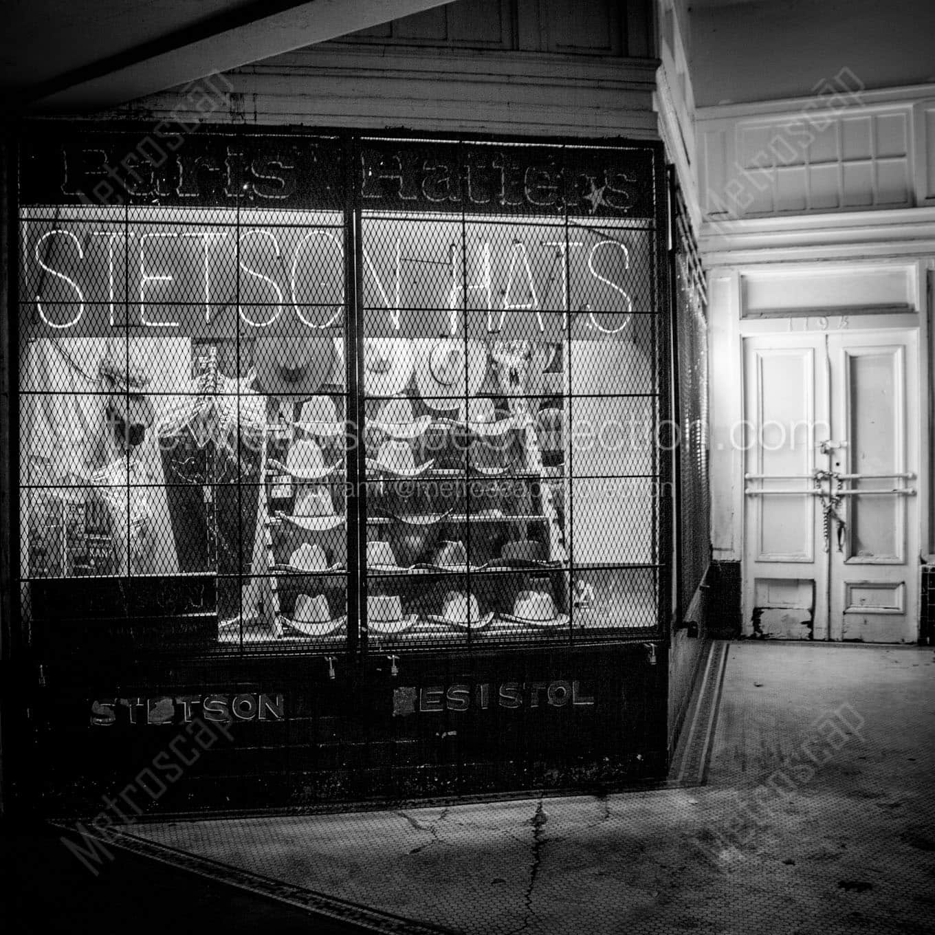 Stetson Hats Wall Art square crop