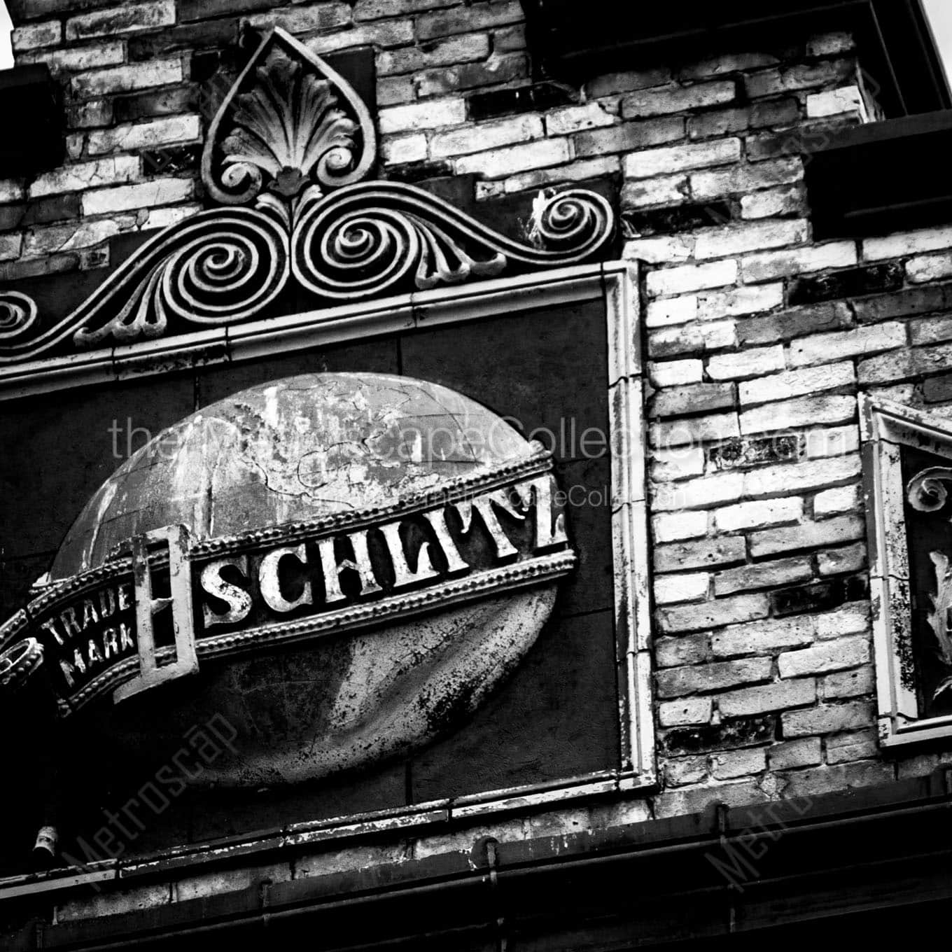 The Schlitz Brewery Wall Art square crop