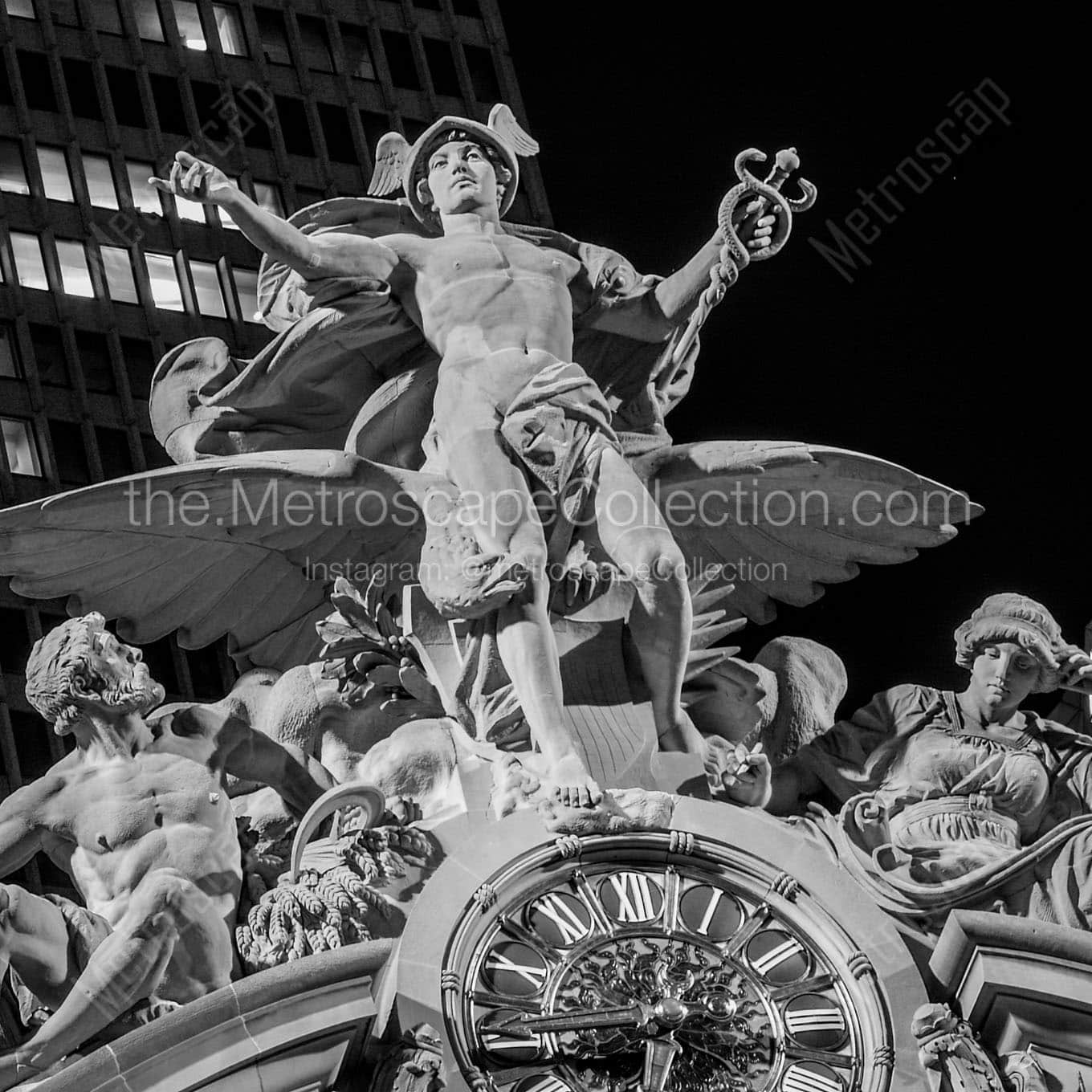 The Top of Grand Central Station Wall Art square crop