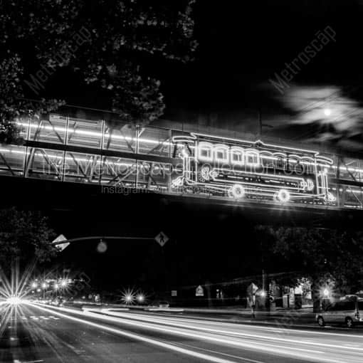 Trolly Square in Salt Lake City -- Salt Lake City Black and White Wall Art