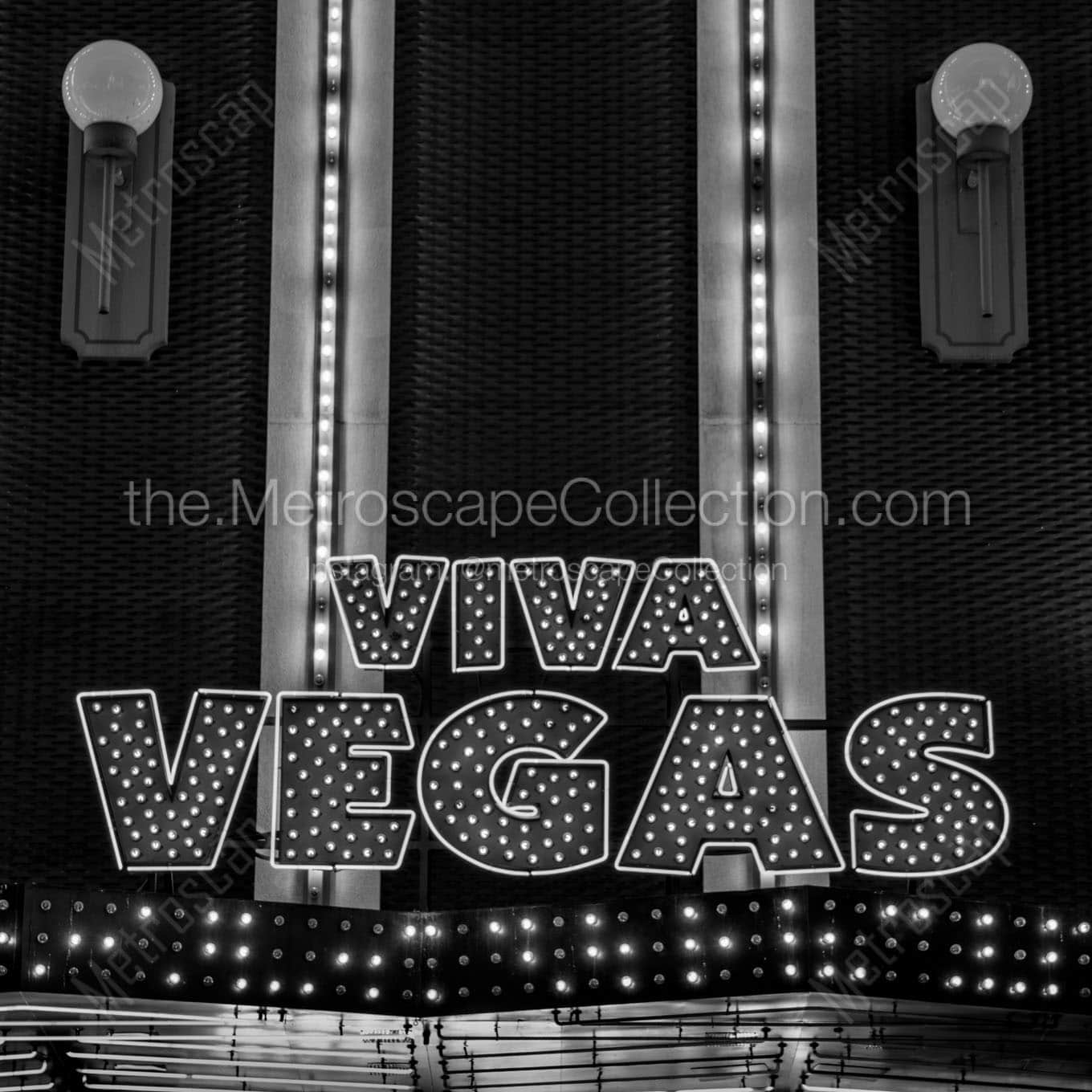 Viva Las Vegas Wall Art square crop