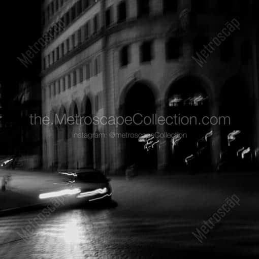 Weybosset and Westminster in Downtown Providence -- Providence Black and White Wall Art