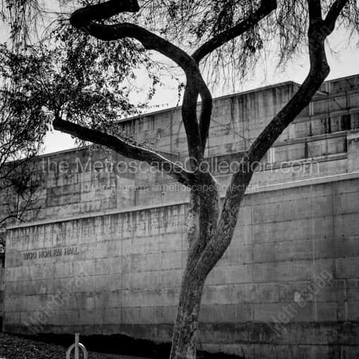 Woo Hon Fai Hall on the UC Berkeley Campus -- San Francisco Black and White Wall Art